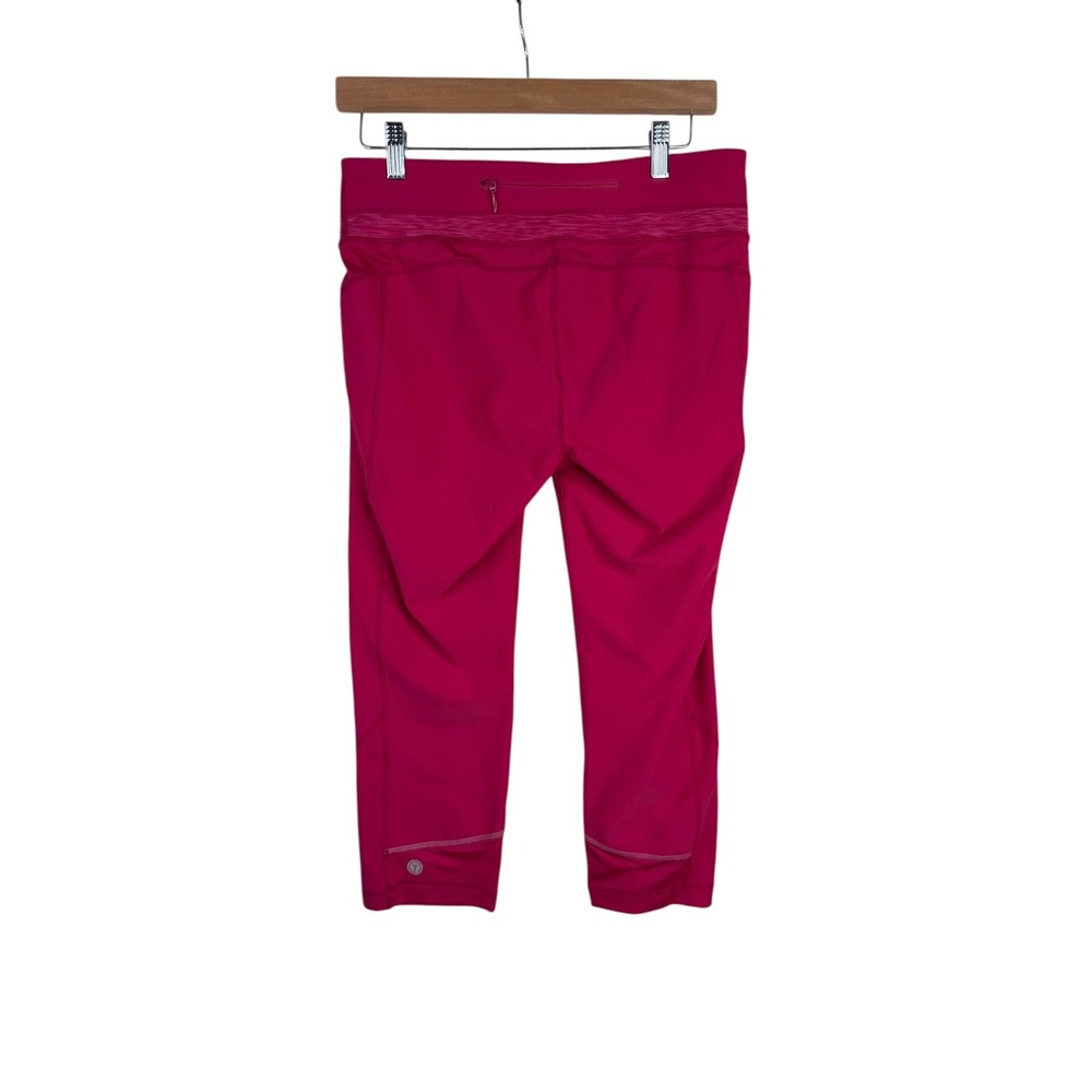 Talbots Cropped Leggings size Medium Pink - Picture 7 of 10